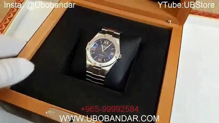 Men Blue Chopard St Moritz Automatic XL Watch