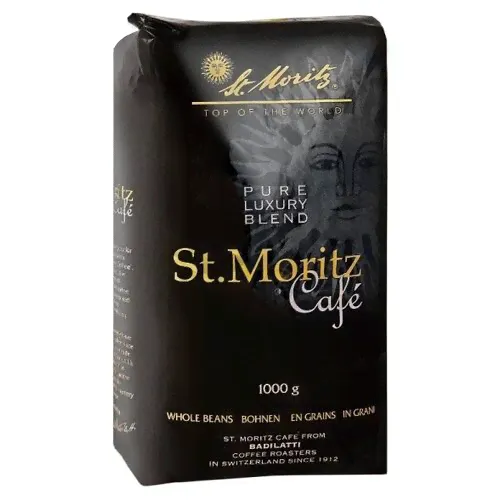 Кофе в зернах Badilatti St. Moritz Cafe, 1 кг, St. Moritz Cafe, 1 кг