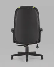 Кресло игровое TopChairs ST-CYBER 9 черный/зеленый