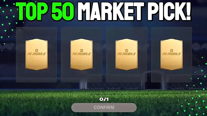 Top 50 Market Player Pick in FC Mobile! Pack Opening & Market Update!
